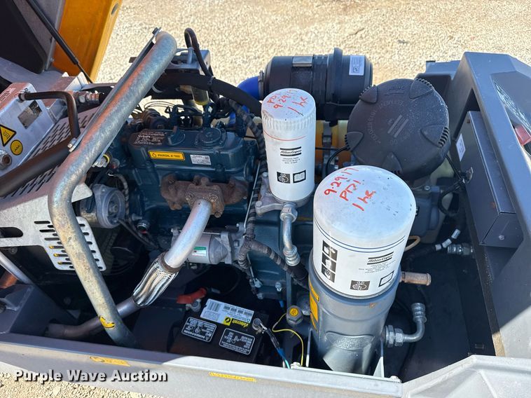 image for item EG5881 2016 Atlas Copco XAS110 air compressor