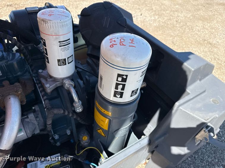 image for item EG5881 2016 Atlas Copco XAS110 air compressor