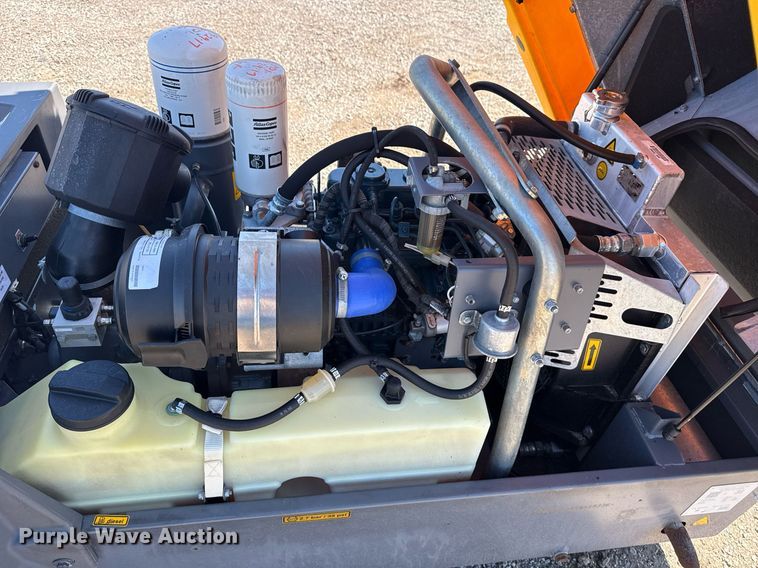 image for item EG5881 2016 Atlas Copco XAS110 air compressor