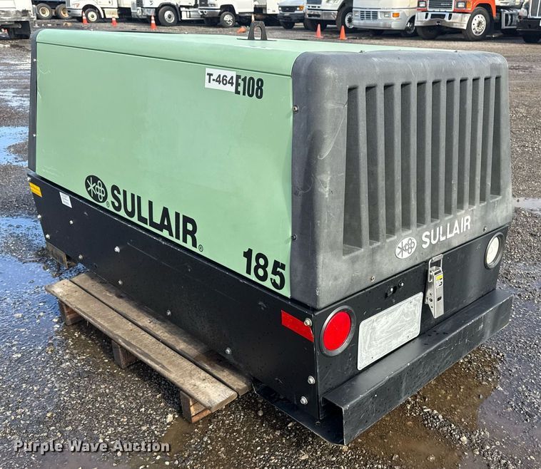 image for item EG5897 1985 Sullair 185 JD air compressor