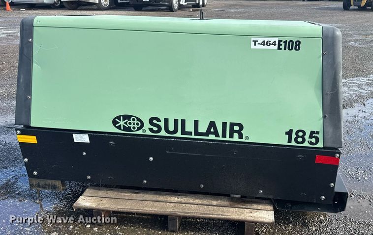 image for item EG5897 1985 Sullair 185 JD air compressor