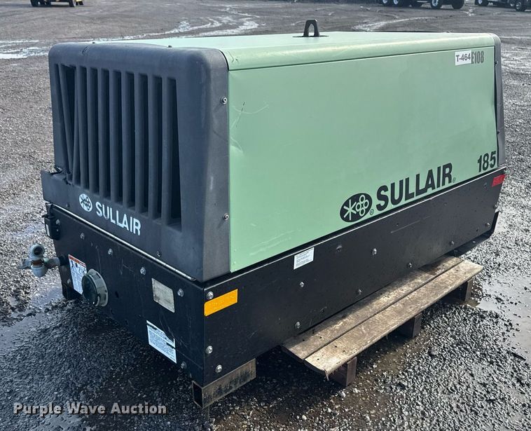 image for item EG5897 1985 Sullair 185 JD air compressor