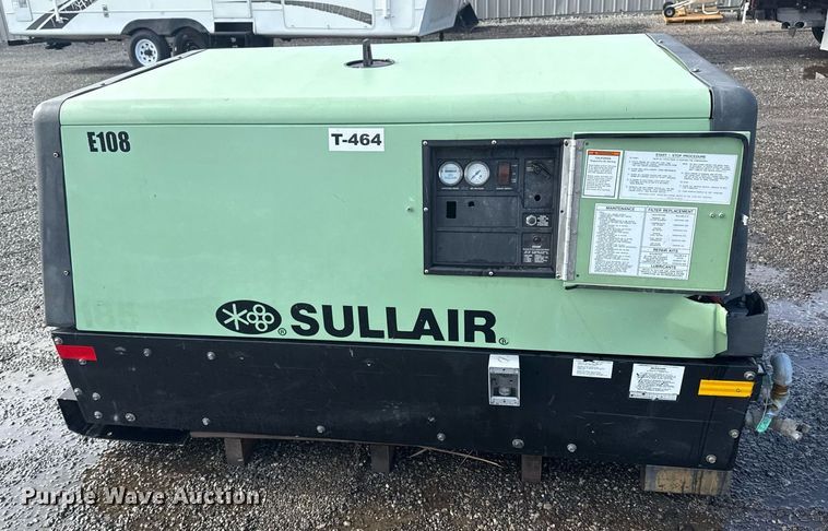 image for item EG5897 1985 Sullair 185 JD air compressor
