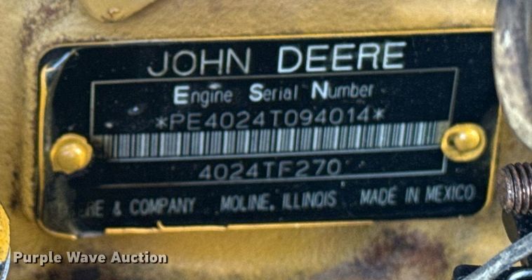 image for item EG5897 1985 Sullair 185 JD air compressor