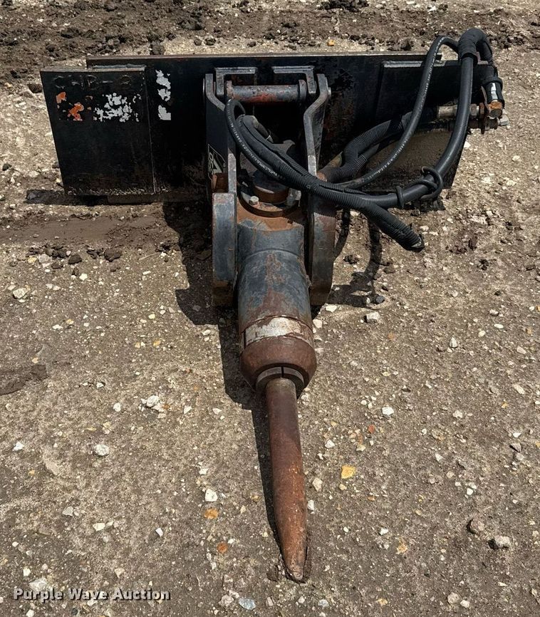 image for item EG6515 Impulse Hydraulics 360 V Hammer skid steer hydraulic hammer