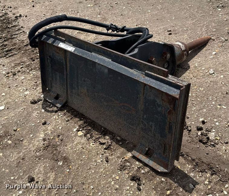 image for item EG6515 Impulse Hydraulics 360 V Hammer skid steer hydraulic hammer