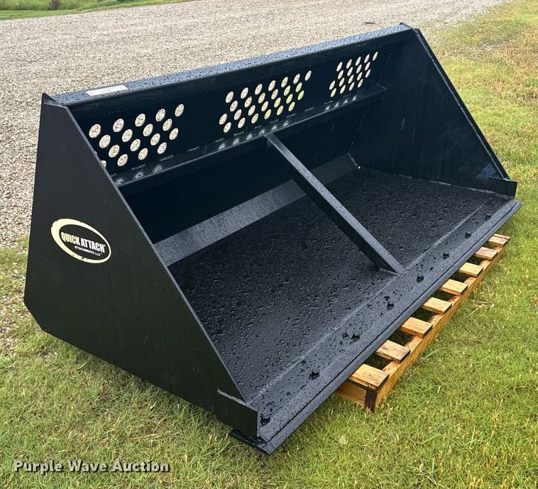 image for item EG6547 Quick Attach skid steer bucket
