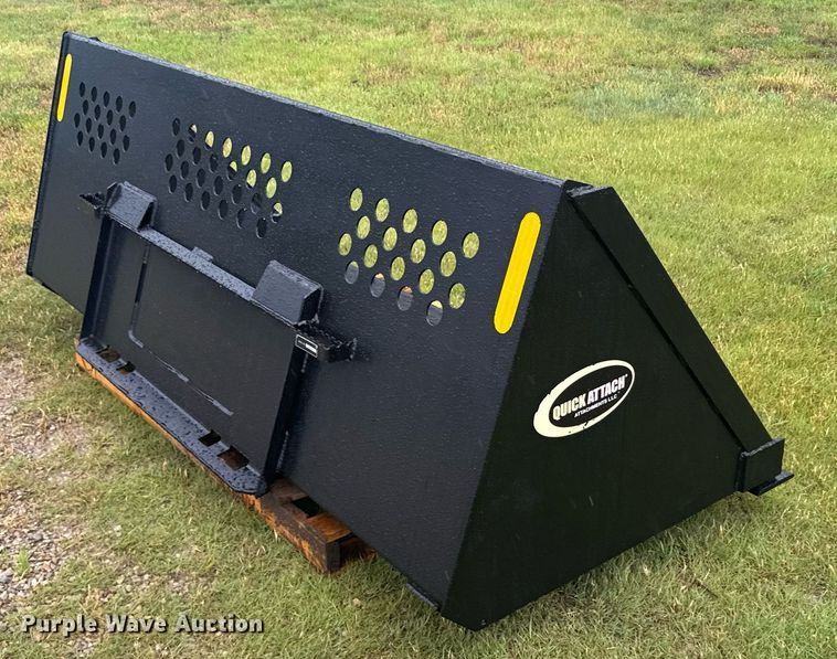 image for item EG6547 Quick Attach skid steer bucket