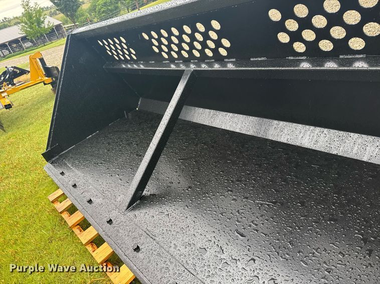 image for item EG6547 Quick Attach skid steer bucket