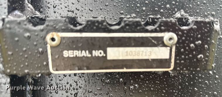 image for item EG6547 Quick Attach skid steer bucket