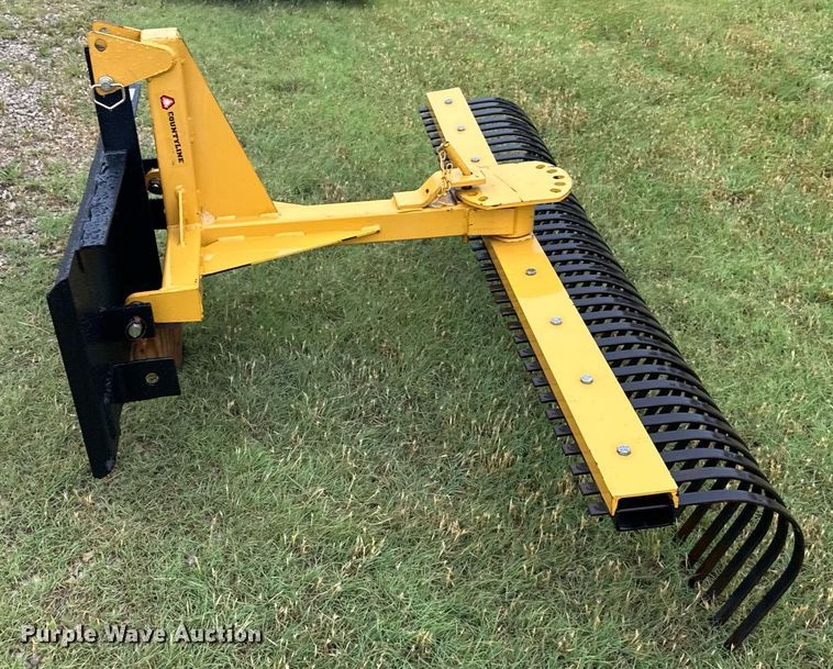 image for item EG6548 Country Line skid steer rake