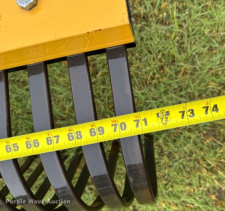 image for item EG6548 Country Line skid steer rake