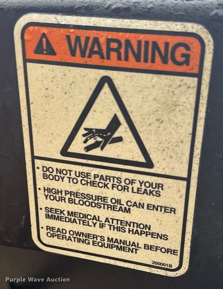 image for item EG6549 Quick Attach skid steer hydraulic boom