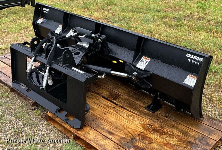 image for item EG6550 Erskine skid steer dozer blade