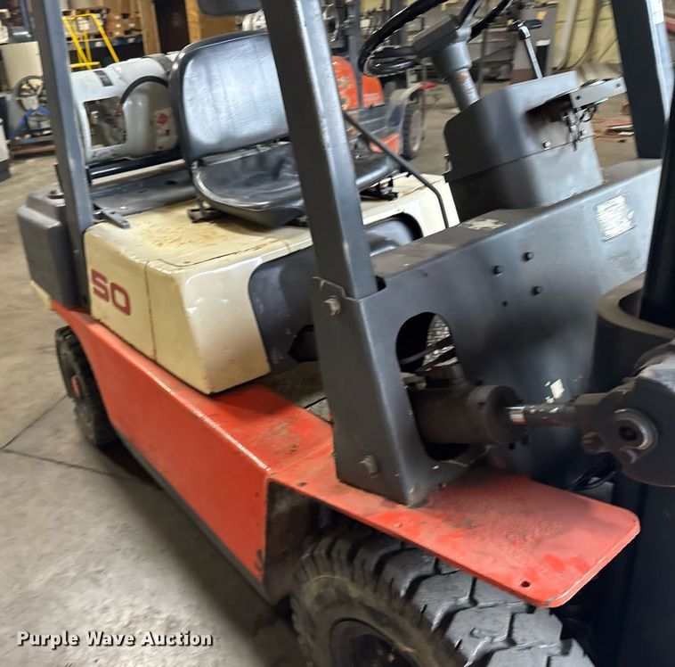 image for item EG6554 Nissan 50 forklift