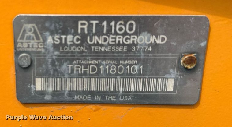 image for item EG6562 Astec RT1160 trencher