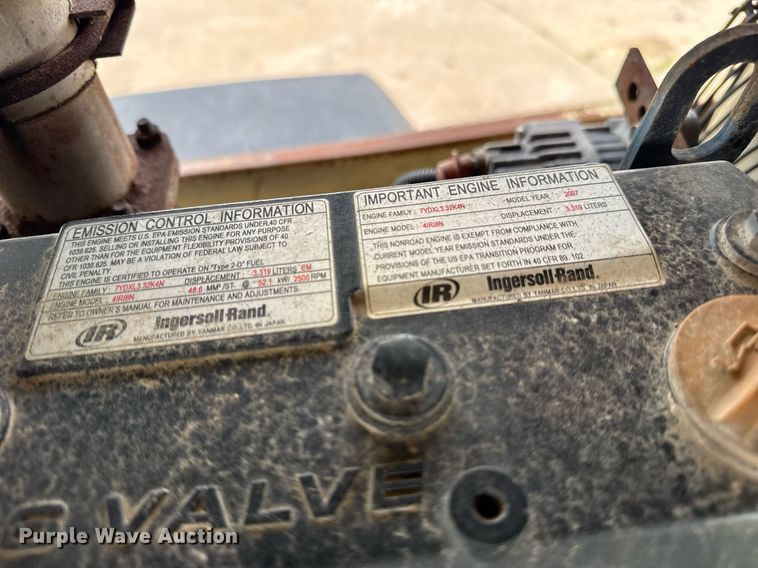 image for item EG8087 2008 Ingersoll Rand P185WIR air compressor