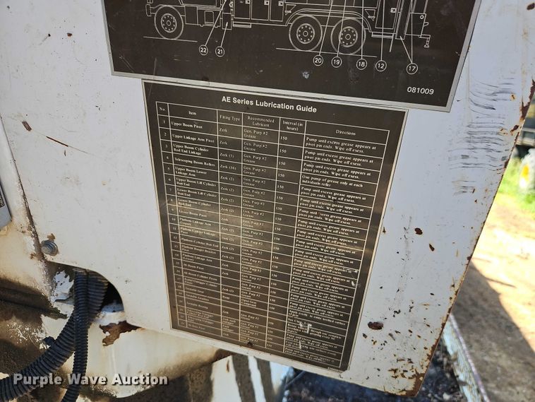 image for item EJ0074 1995 Mack RD bucket truck