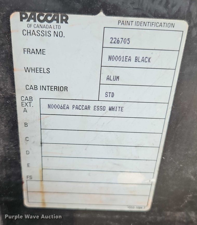 image for item EJ0086 2008 Kenworth T300 flatbed truck