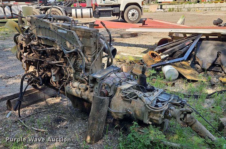 image for item EJ0101 1986 Cummins 86NT450BC4J engine