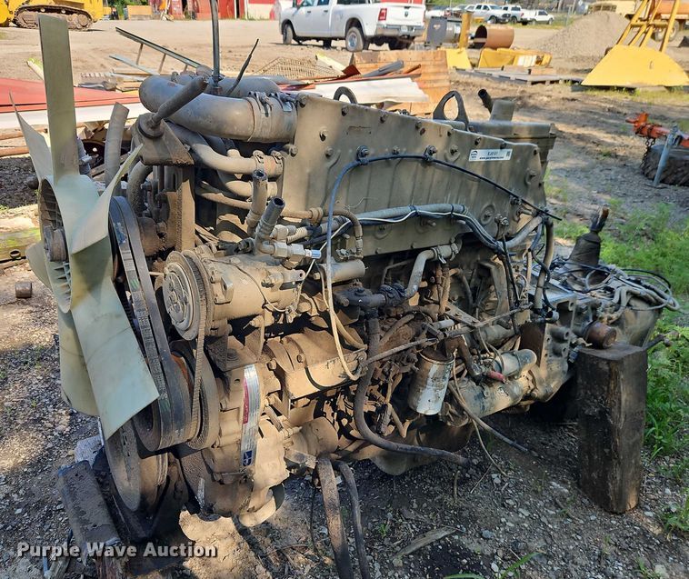 image for item EJ0101 1986 Cummins 86NT450BC4J engine