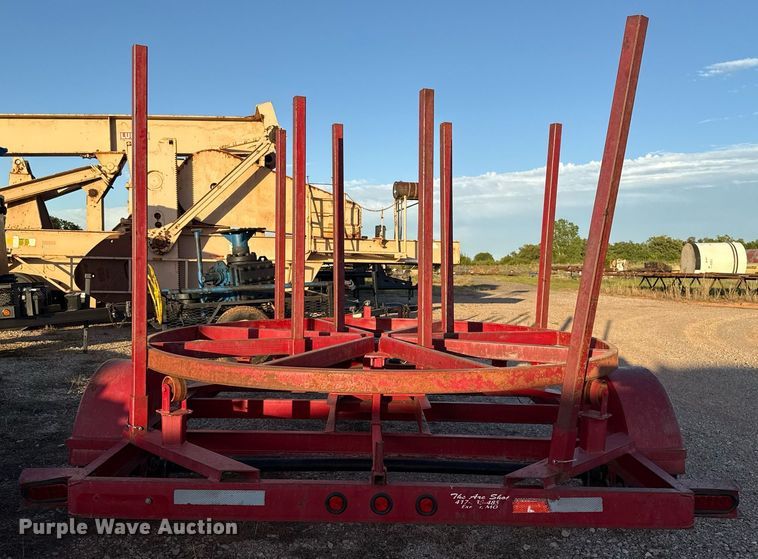 image for item EJ4503 2012 Shop built poly reel trailer