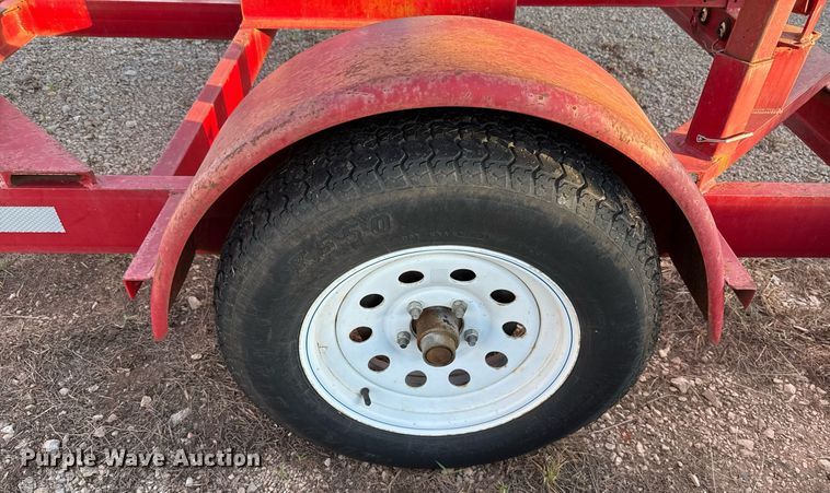 image for item EJ4503 2012 Shop built poly reel trailer