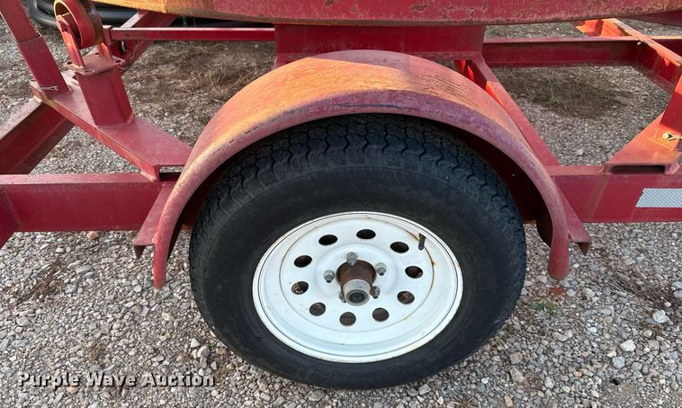 image for item EJ4503 2012 Shop built poly reel trailer