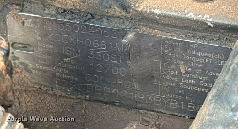 image for item EJ4620 2001 Kenworth T800 dump truck