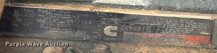 image for item EJ4620 2001 Kenworth T800 dump truck