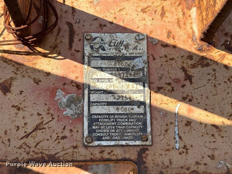 image for item EJ4623 2000 Lull 844C-42 Highlander telehandler