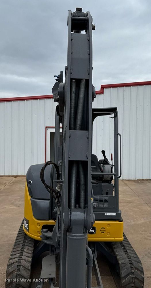 image for item EJ4628 2017 John Deere 35G mini excavator