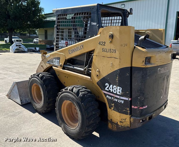 image for item EJ4631 2006 Caterpillar 248B skid steer loader