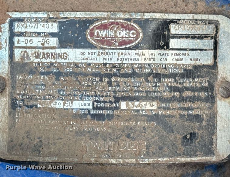 image for item EJ4666 Carolina Equipment Aqua Miser Boss D44 water blaster