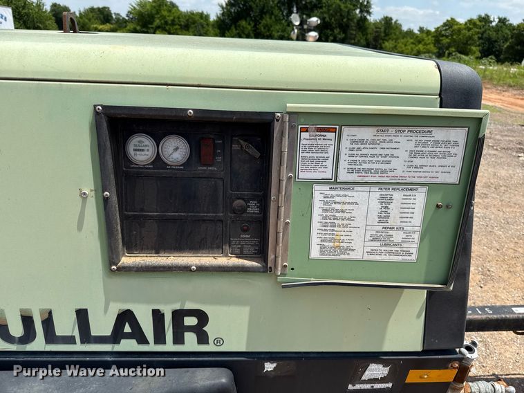 image for item EJ4667 Sullair 185DP0PERK air compressor