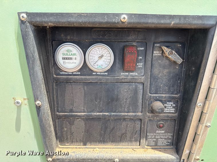 image for item EJ4667 Sullair 185DP0PERK air compressor