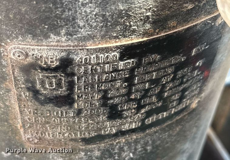 image for item EJ4667 Sullair 185DP0PERK air compressor