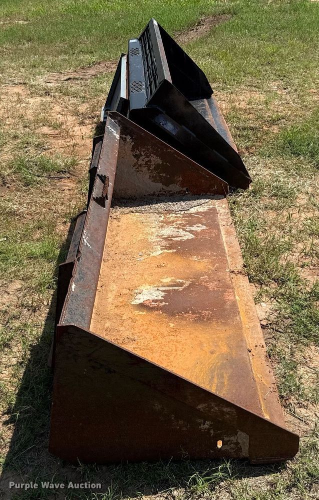 image for item EJ4669 (2) skid steer buckets