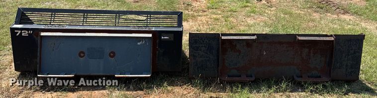 image for item EJ4669 (2) skid steer buckets
