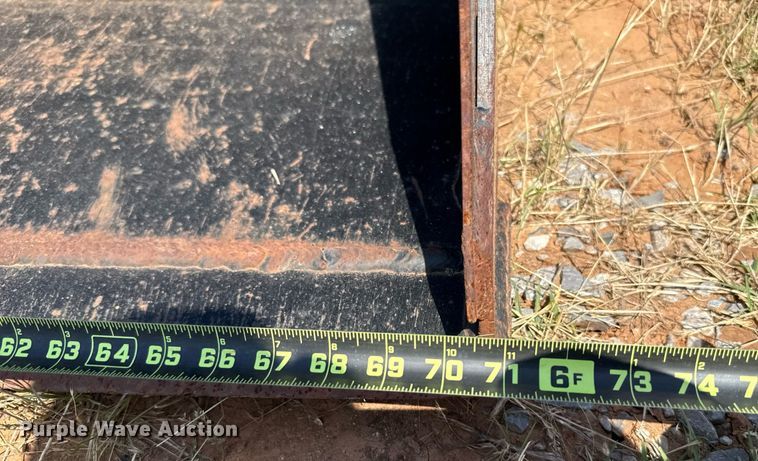 image for item EJ4669 (2) skid steer buckets