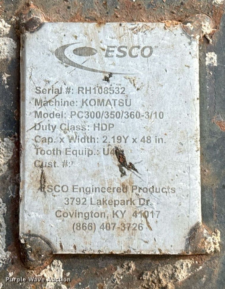 image for item EJ4670 2011 Komatsu PC350LC-8 excavator