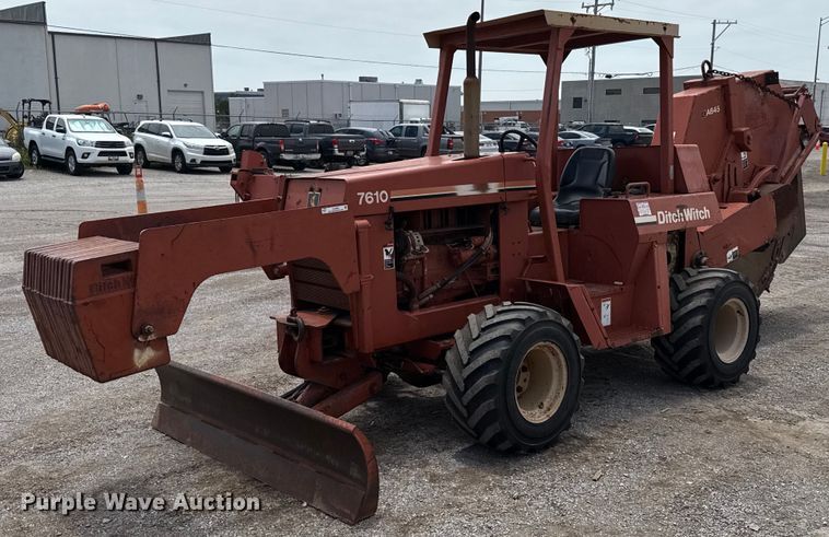 image for item EJ4680 1995 Ditch Witch 7610DD rock saw