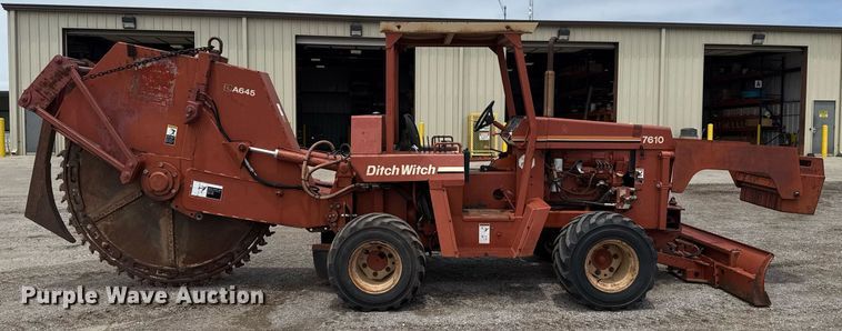 image for item EJ4680 1995 Ditch Witch 7610DD rock saw