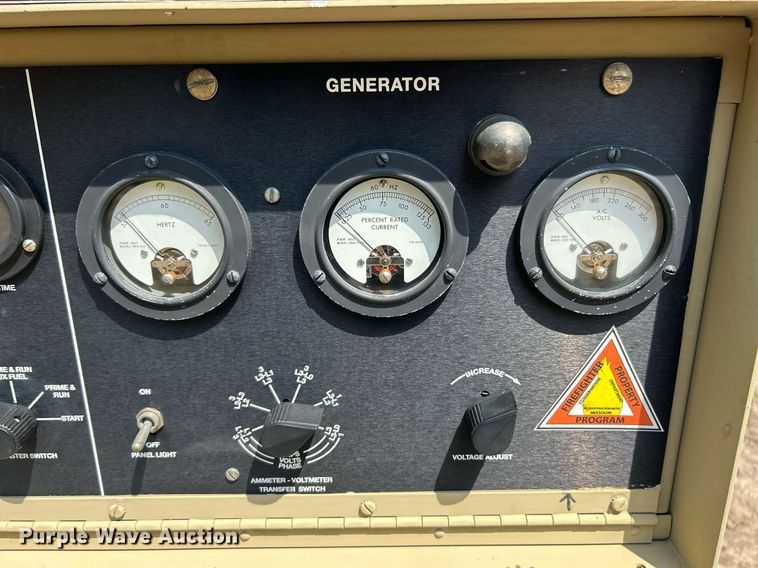 image for item EK8179 Libby Welding Co MEP003A generator