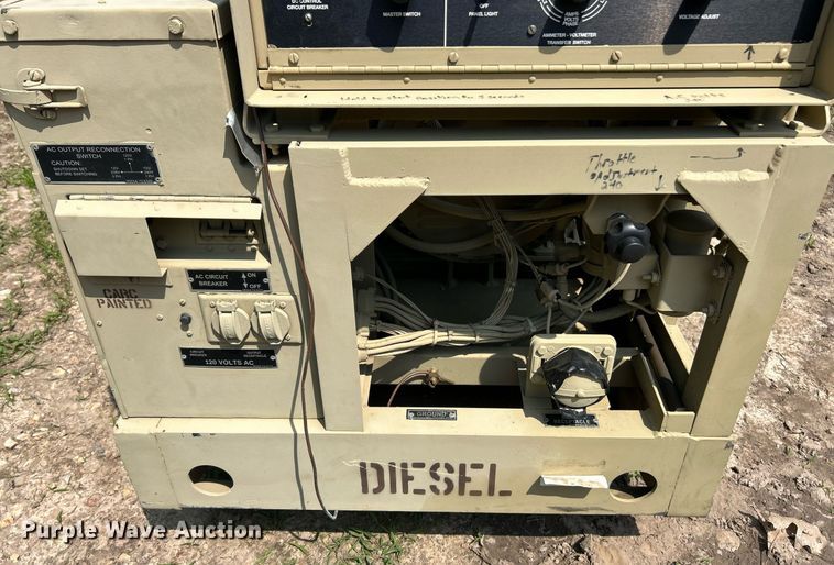 image for item EK8179 Libby Welding Co MEP003A generator