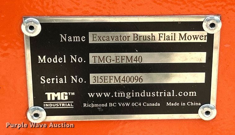 image for item EK8180 TMG TMG-EFM40 flail mower
