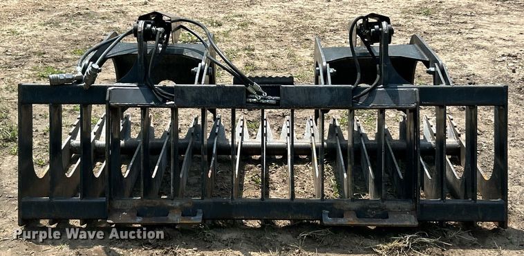 image for item EK8181 Stout HD72-4 skid steer grapple bucket
