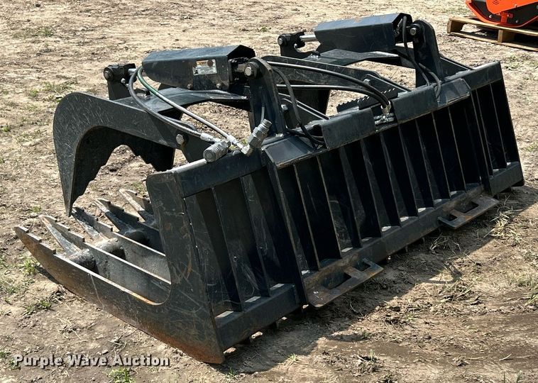 image for item EK8181 Stout HD72-4 skid steer grapple bucket