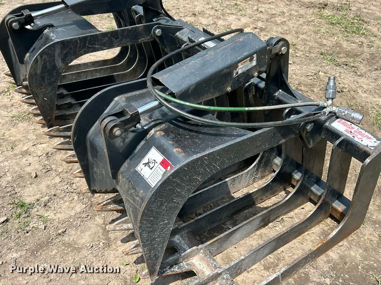 image for item EK8181 Stout HD72-4 skid steer grapple bucket