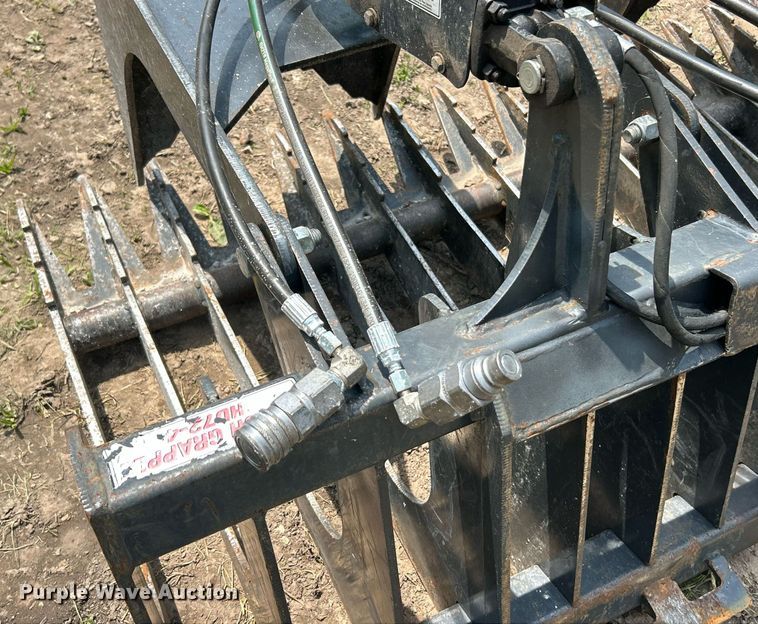 image for item EK8181 Stout HD72-4 skid steer grapple bucket